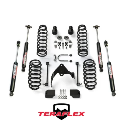 JK 2.5" Coil Spring Base Lift Kit & 9550 VSS Twin-Tube