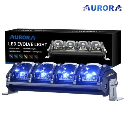 Aurora Evolve Adaptive RGB Light Bar - 10″