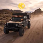 KC Gravity® Titan® Overhead Light Bar for Jeep Wrangler JL & Gladiator JT