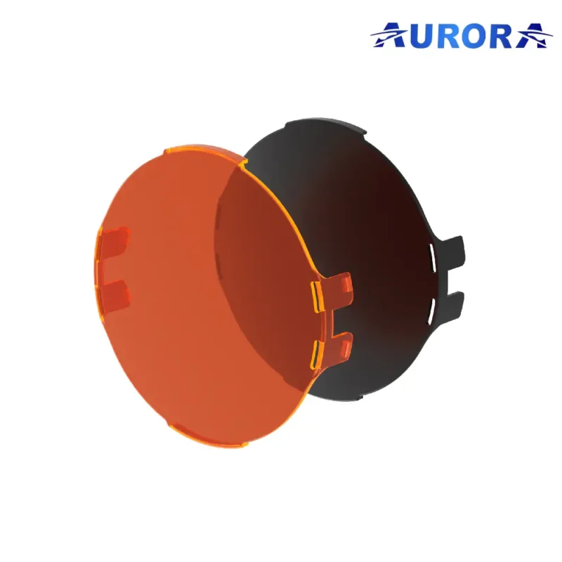 Aurora 7"-9" LED Light Round Covers – Available in 2 Colors