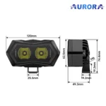 Aurora Work/DRL POD LED Light 2026