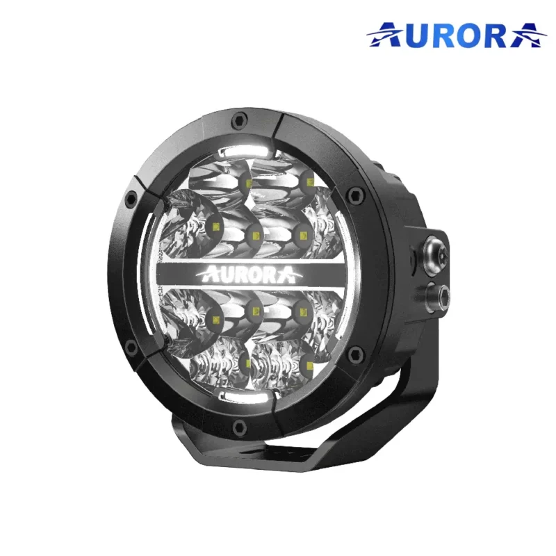 Aurora 5" LED Driving Light - Animated boot-up effect