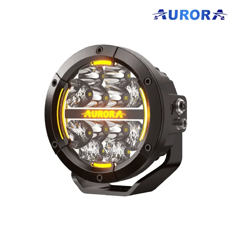 Aurora 5" LED Driving Light - Animated boot-up effect